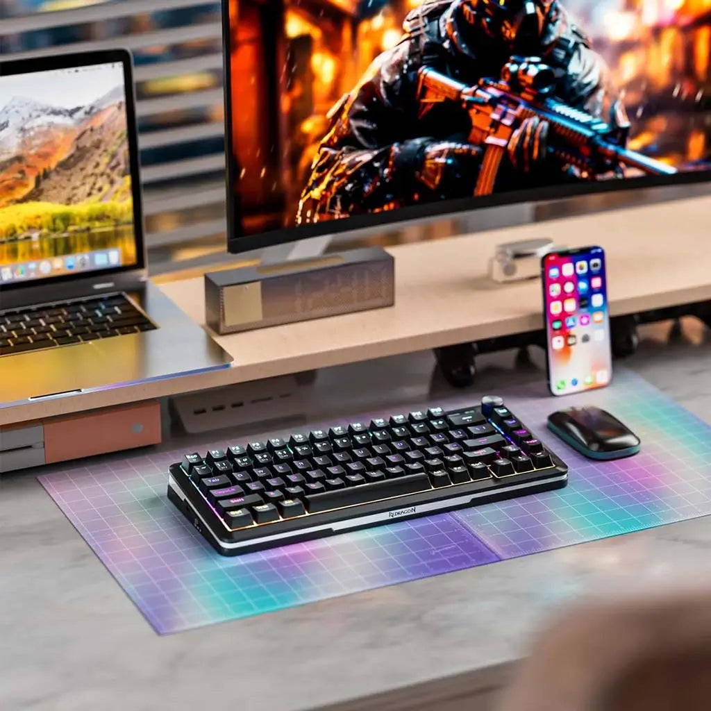 K708-RGB-PRO wireless mechanical keyboard with Tabby and Tamara payment UAE K708-RGB-PRO wireless mechanical keyboard with Tabby and Tamara payment UAE